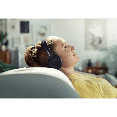Buy Philips TAH4205BK/00 Bluetooth Headset with Mic (29 Hours Playback ...